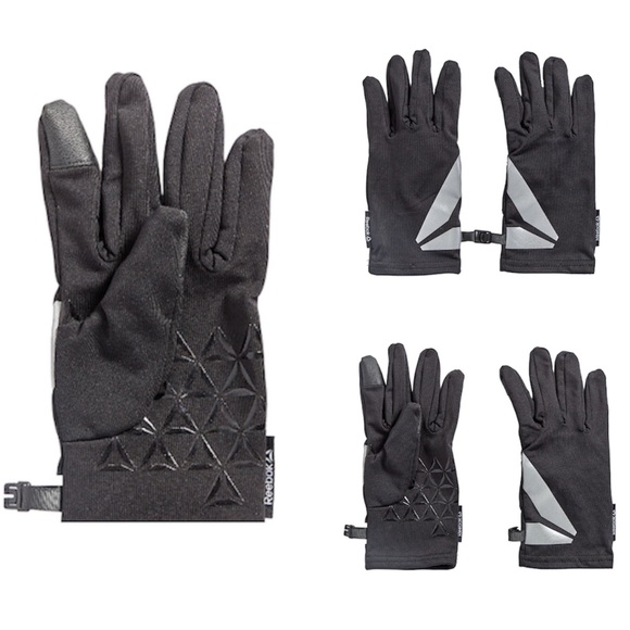 NWT Reebok Bundle - 2 Scarves, Running Gloves & Neck Gaitor - Picture 3 of 6